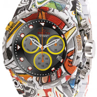 Invicta Men's 30065 Bolt Quartz Chronograph Yellow, Gunmetal Dial Watch