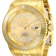 Invicta Men's 30096 Pro Diver Automatic 3 Hand Champagne Dial Watch