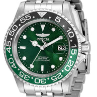 Invicta Men's 34105 Pro Diver Quartz 3 Hand Green Dial Watch