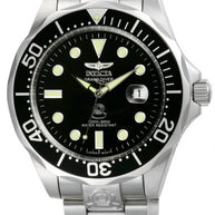 Invicta Women's 3044 Pro Diver Automatic 3 Hand Black Dial Watch