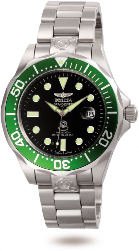 Invicta Men's 3047 Pro Diver Automatic 3 Hand Black Dial Watch