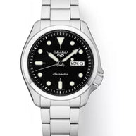 SRPE55 Seiko 5 Sports Black Sunray Dial Men's Watch