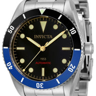 Invicta Men's 34333 Pro Diver  Automatic 3 Hand Black Dial Watch
