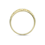 Gold Good Luck Elephant Family Ring (Available in Yellow/Rose/White Gold)
