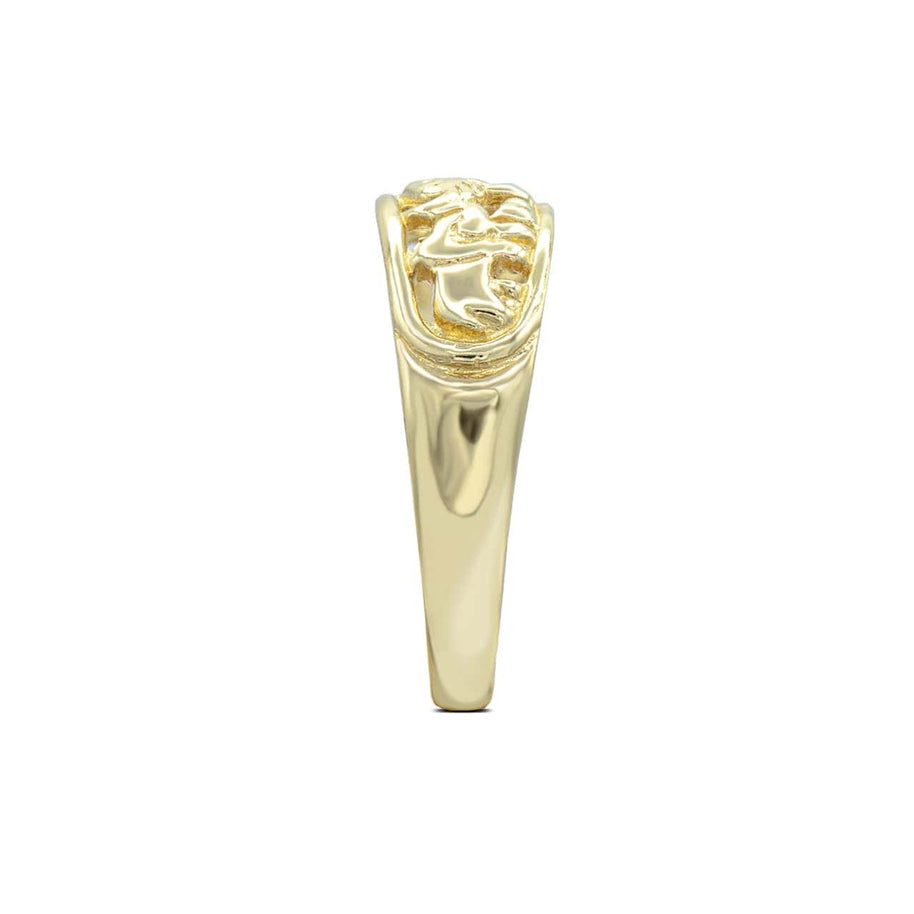 Gold Good Luck Elephant Family Ring (Available in Yellow/Rose/White Gold)