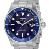 Invicta Men's 33267 Pro Diver  Quartz 3 Hand Blue Dial Watch