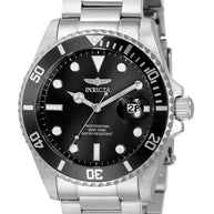 Invicta Women's 33272 Pro Diver Quartz 3 Hand Black Dial Watch