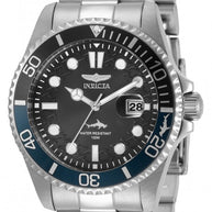 Invicta Men's 30956 Pro Diver Quartz 3 Hand Black Dial Watch