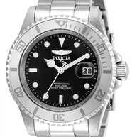 Invicta Men's 34022 Pro Diver Quartz 3 Hand Black Dial Watch