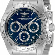 Invicta Men's 30990 Speedway Quartz Chronograph Blue Dial Watch