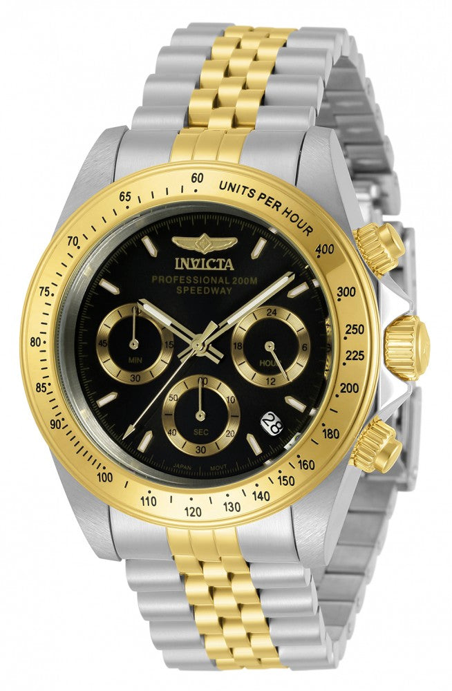 Invicta Men's 30992 Speedway Quartz Chronograph Black Dial Watch
