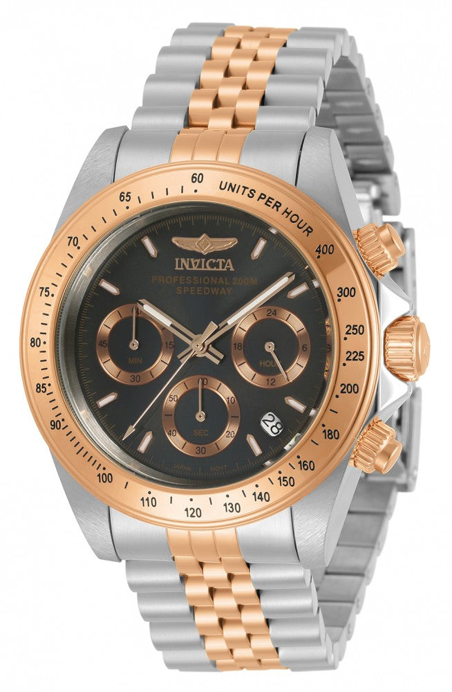 Invicta Men's 30993 Speedway Quartz Chronograph Charcoal Dial Watch