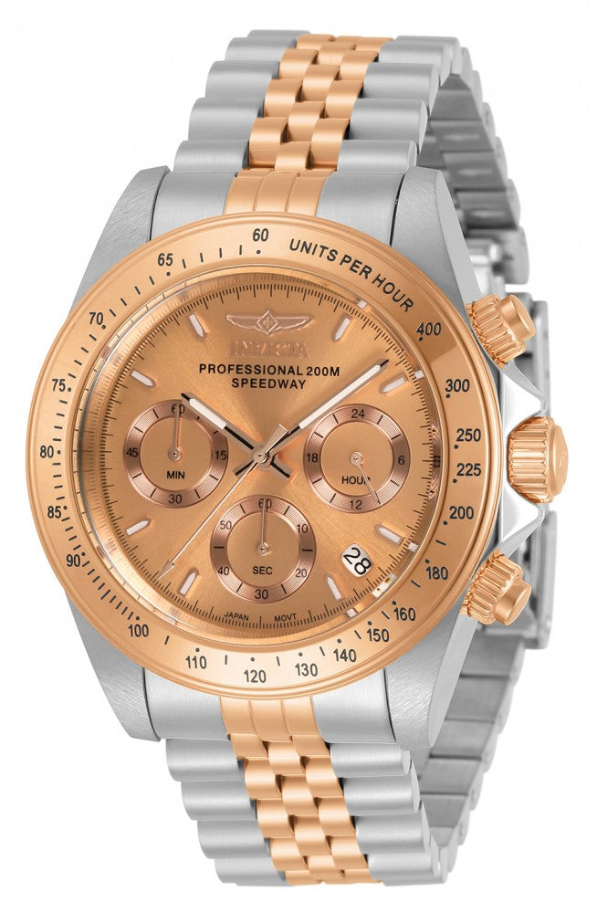 Invicta Men's 30994 Speedway Quartz Chronograph Copper Dial Watch