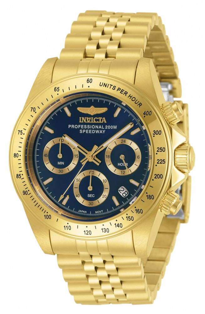 Invicta Men's 30999 Speedway Quartz Chronograph Blue Dial Watch