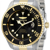 Invicta Men's 34041 Pro Diver Automatic 3 Hand Black Dial Watch