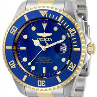 Invicta Men's 34042 Pro Diver Automatic 3 Hand Blue Dial Watch