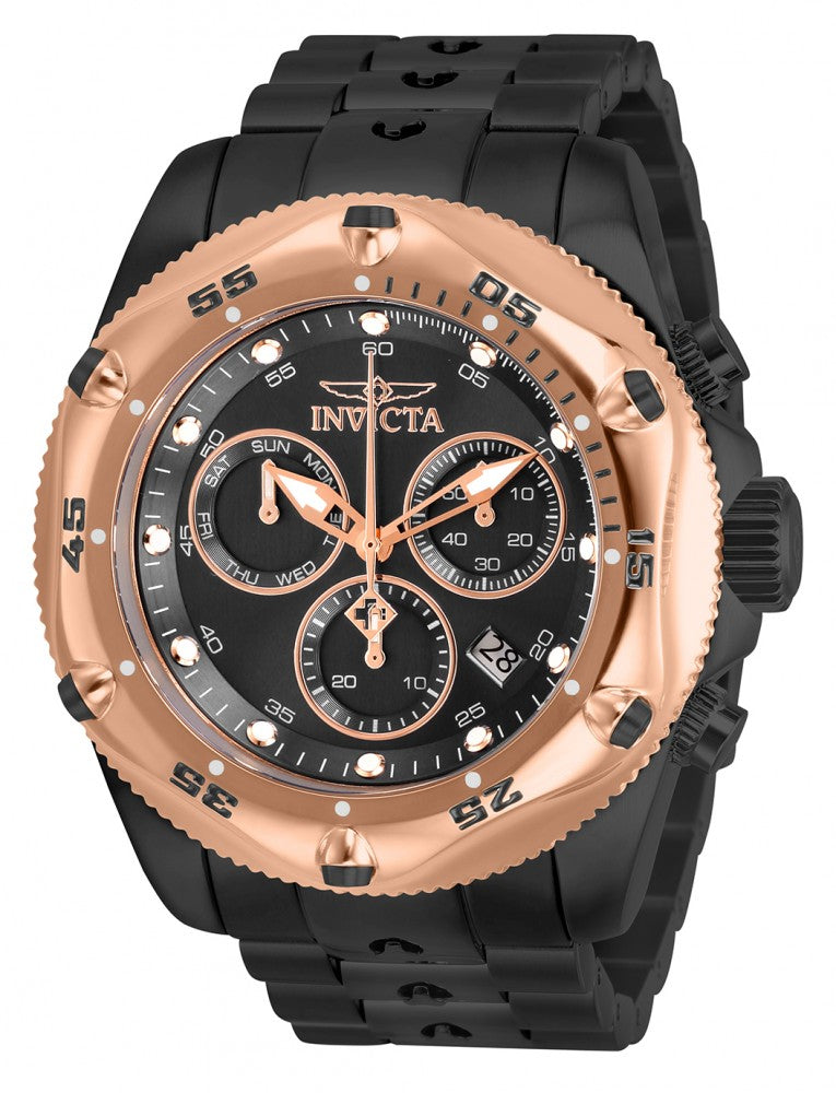 Invicta Men's 31613 Pro Diver Quartz Chronograph Black Dial Watch