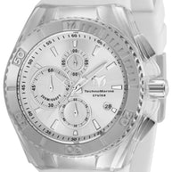Technomarine Men's TM-115215 Cruise Quartz 3 Hand Silver Dial Watch