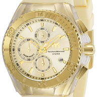 Technomarine Men's TM-115216 Cruise Quartz 3 Hand Gold Dial Watch