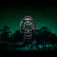 Seiko SRPK43 Prospex King Turtle Automatic Black Dial Men's Watch