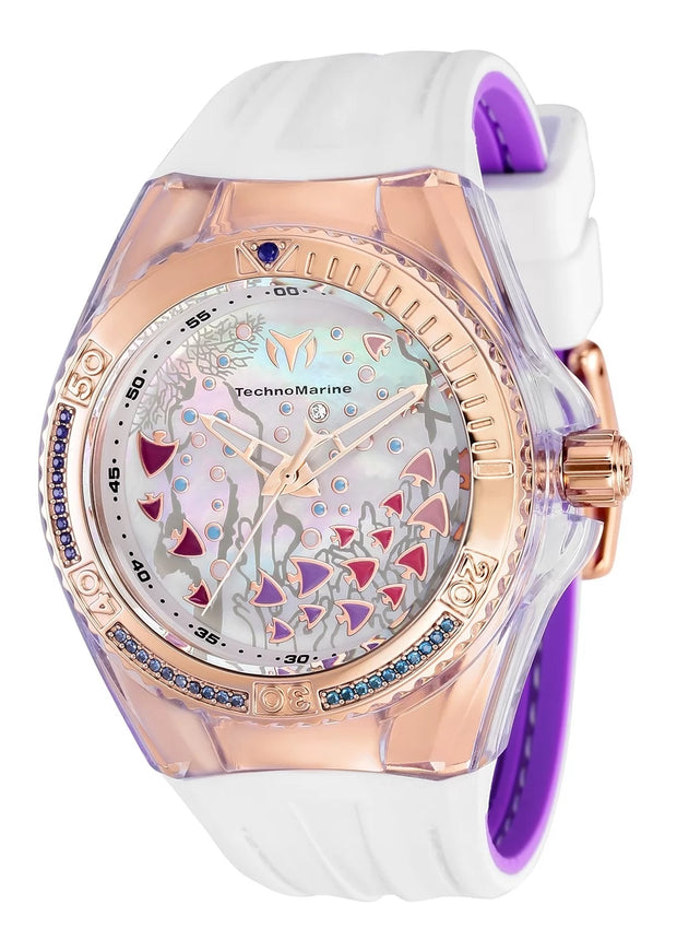Technomarine Women's TM-119021 Cruise  Quartz 3 Hand White Dial Watch