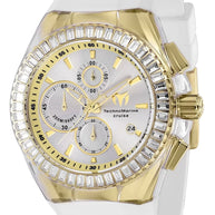 Technomarine Men's TM-121154 Cruise Quartz Chronograph Silver Dial Watch
