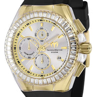 Technomarine Men's TM-121156 Cruise Quartz Chronograph Silver Dial Watch