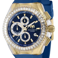 Technomarine Men's TM-121158 Cruise Quartz Chronograph Blue Dial Watch