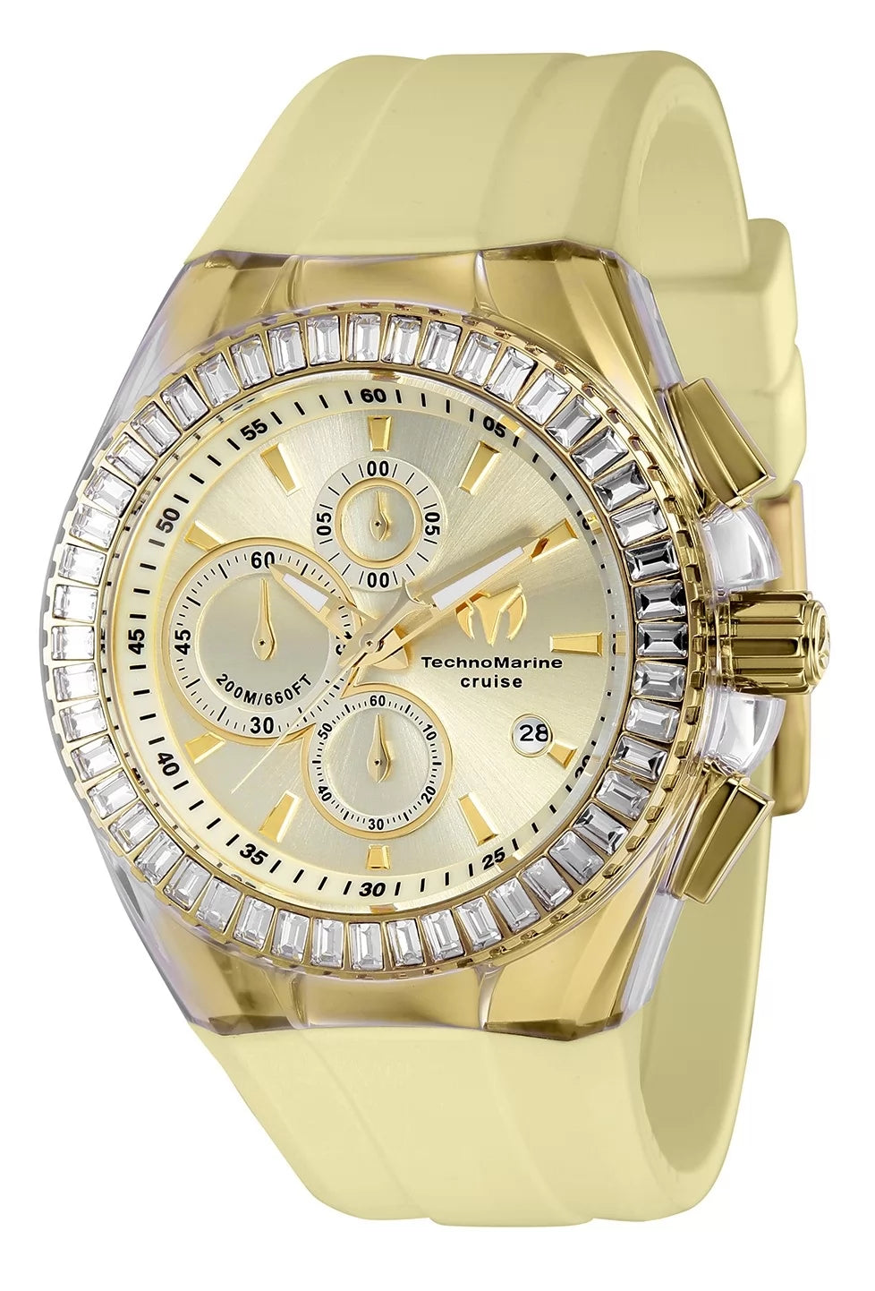 Technomarine Men's TM-121159 Cruise Original Quartz Gold Dial Watch