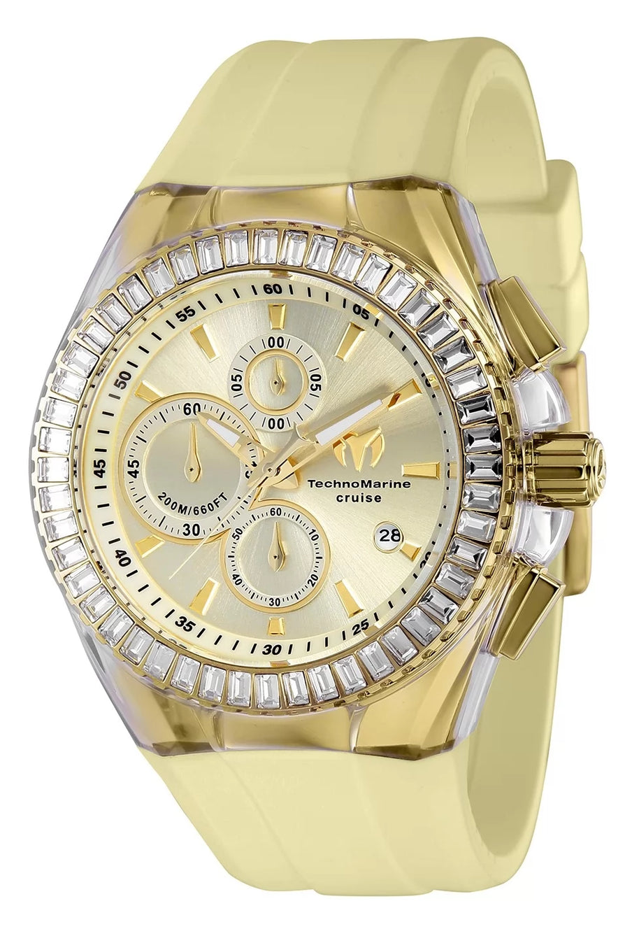 Technomarine Men's TM-121159 Cruise Original Quartz Gold Dial Watch