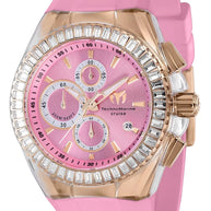 Techomarine Men's TM-121164 Cruise Original Quartz Chronograph Pink Dial Watch