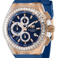 Technomarine Men's TM-121165 Cruise Quartz Chronograph Blue Dial Watch
