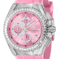 Techomarine Men's TM-121151 Cruise Original Quartz Chronograph Pink Dial Watch