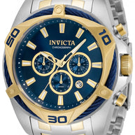 Invicta Men's 34125 Bolt Quartz Chronograph Blue Dial Watch