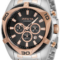 Invicta Men's 34129 Bolt Quartz Chronograph Black Dial Watch