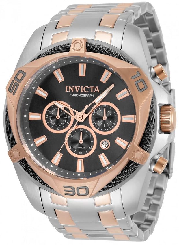 Invicta Men's 34135 Bolt Quartz Chronograph Grey Dial Watch