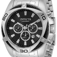 Invicta Men's 32372 Bolt Quartz Chronograph Black Dial Watch