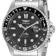 Invicta Men's 35129 Pro Diver Quartz 3 Hand Black Dial Watch