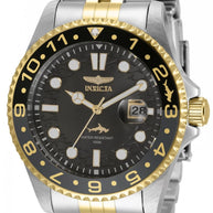 Invicta Men's 35131 Pro Diver Quartz 3 Hand Black Dial Watch