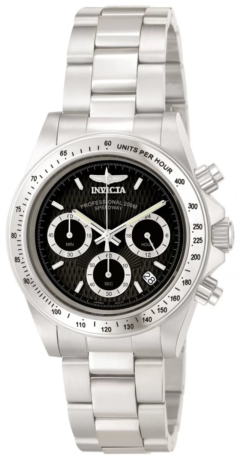 Invicta Men's 9223 Speedway Quartz Chronograph Black Dial Watch