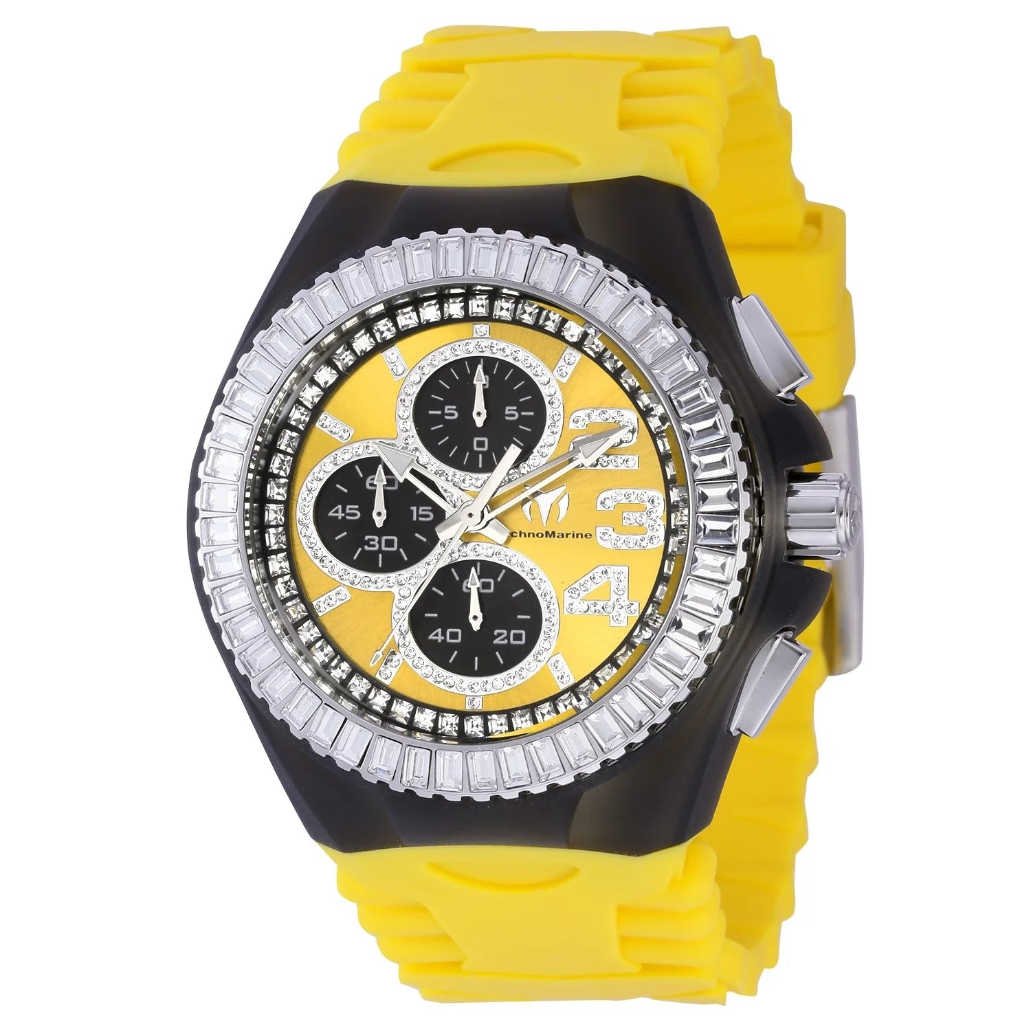 Technomarine Men's TM-121184 Cruise JellyFish Quartz Yellow Dial Watch