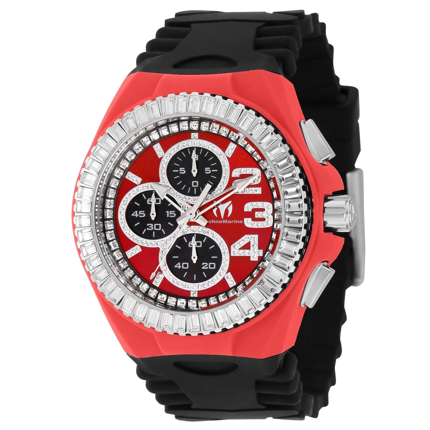 Technomarine Men's TM-121185 Cruise Quartz Red Dial Watch
