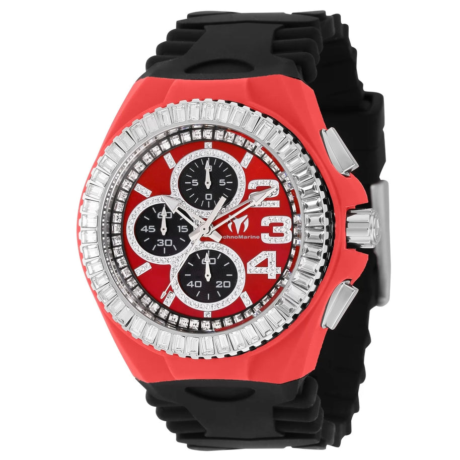 Technomarine Men's TM-121185 Cruise Quartz Red Dial Watch