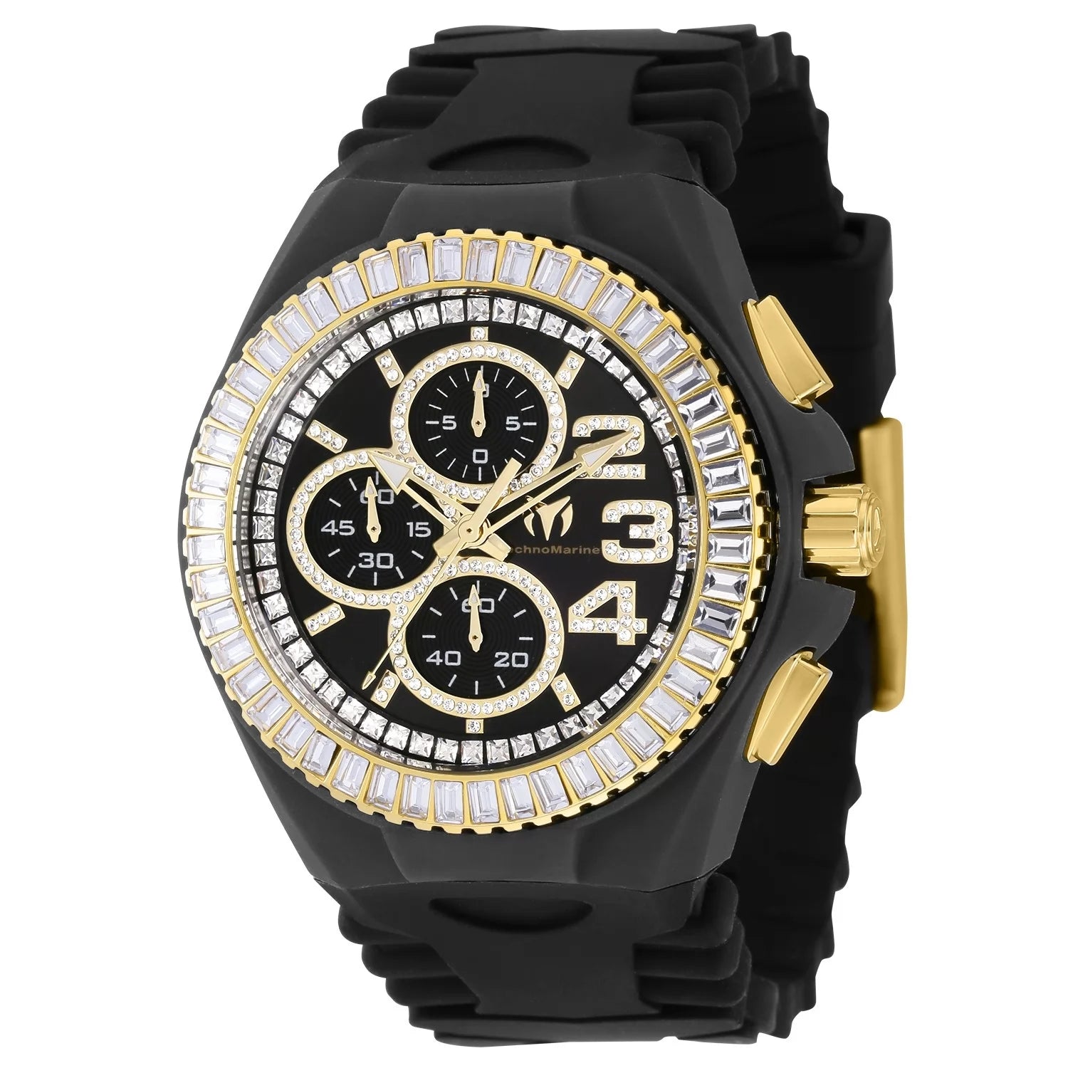 Technomarine Men's TM-121187 Cruise JellyFish Quartz Black Dial Watch