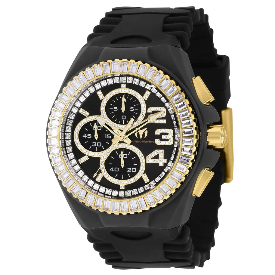 Technomarine Men's TM-121187 Cruise JellyFish Quartz Black Dial Watch