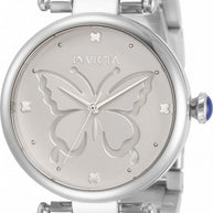 Invicta Women's 33232 Wildflower Quartz PC21AF Mother of Pearl, Metal Dial Watch