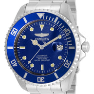 Invicta Men's 35718 Pro Diver Automatic 3 Hand Blue Dial Watch