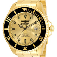 Invicta Men's 35723 Pro Diver Automatic 3 Hand Gold Dial Watch