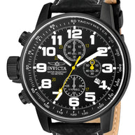 Invicta Men's 3332 I-Force Quartz Chronograph Black Dial Watch