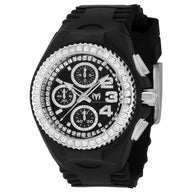 Technomarine Women's TM-121192 Cruise Quartz Chronograph Black Dial Watch